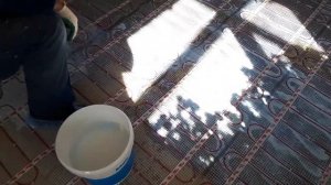 грунтовка электрического теплого пола перед заливкой самовыравнивающейся стяжкой