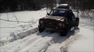 Автоклабмэн - большой Сбор №10, Патрол на 37 колесах штурмует крутую горку