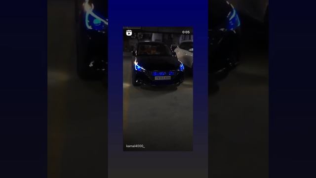 Verna 2021 black modified with customlights смотреть онлайн