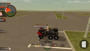 получил квадрик 6х6 в Black Russia