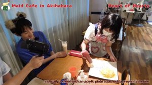 【Heart of Hearts】Maid Cafe in Tokyo Akihabara!! first time visit !!