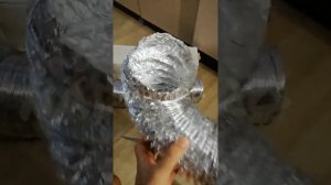 Новогодний Декор из гибкого канала (гофрированной трубы) фольгированной своими руками