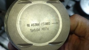 OPEL CORSA +0.5 KS поршни