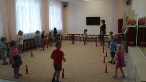 Танец с грибочками. Младшая  группа. муз.рук Рожкова М.В. 2019