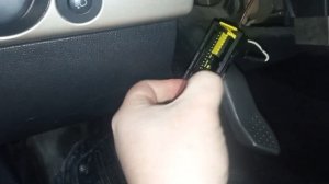 Установка сигнализации Starline E96 ECO на OPEL Astra 2007 не разбирая замок