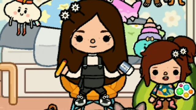 Back to school в Марьяшкой❤👧. Сломала ногу🦴🤞. //тока бока// Катерица Волчица🐺🌲💜 смотреть онлайн