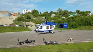 Вертолет КА-226 взлет