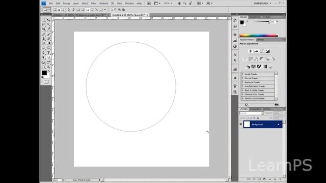 Photoshop Tutorial Text on a path or Shape смотреть онлайн
