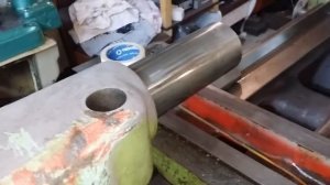 Как снять заднюю бабку 1к62, 1к/625 одному без тали и кран-балки