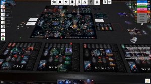 Немезида (Nemesis). Правила и партия на пятерых  через Tabletop Simulator