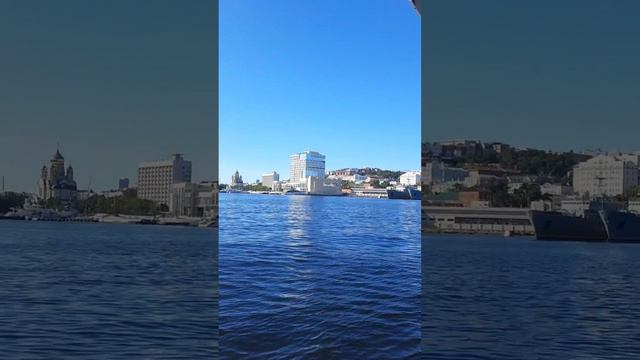 Морская прогулка в порту Владивостока