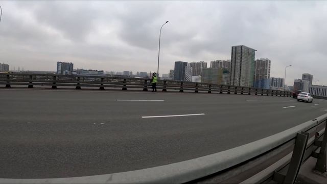 Топосъёмка путепровода (моста). Геодезические работы. смотреть онлайн