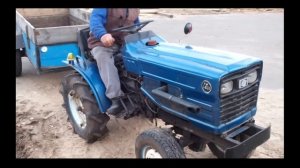 Японский минитрактор YANMAR мини обзор