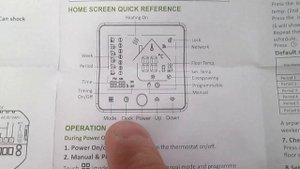 Установка и подключение  сенсорного терморегулятора  BHT-002 GB  с функцией Wi-Fi для тёплого пола.
