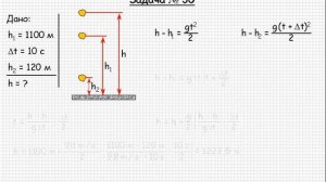 31  Механика  Прямолинейное равномерное и равнопеременное движение  Задача 30