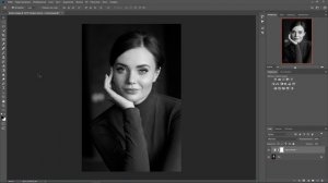 Используем корректирующий слой "Черно-белое" в фотошопе для редактирования фотографии