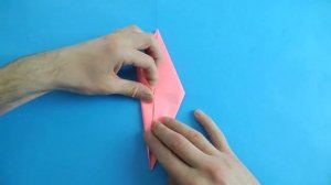 Как сделать фламинго из бумаги / Оригами из бумаги | Flamingo from paper