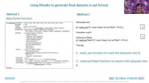 Generating .XPT Files With SAS, R and Python