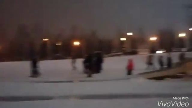 Казань горки покататься на горках kazan куда пойти парк культуры и отдыха