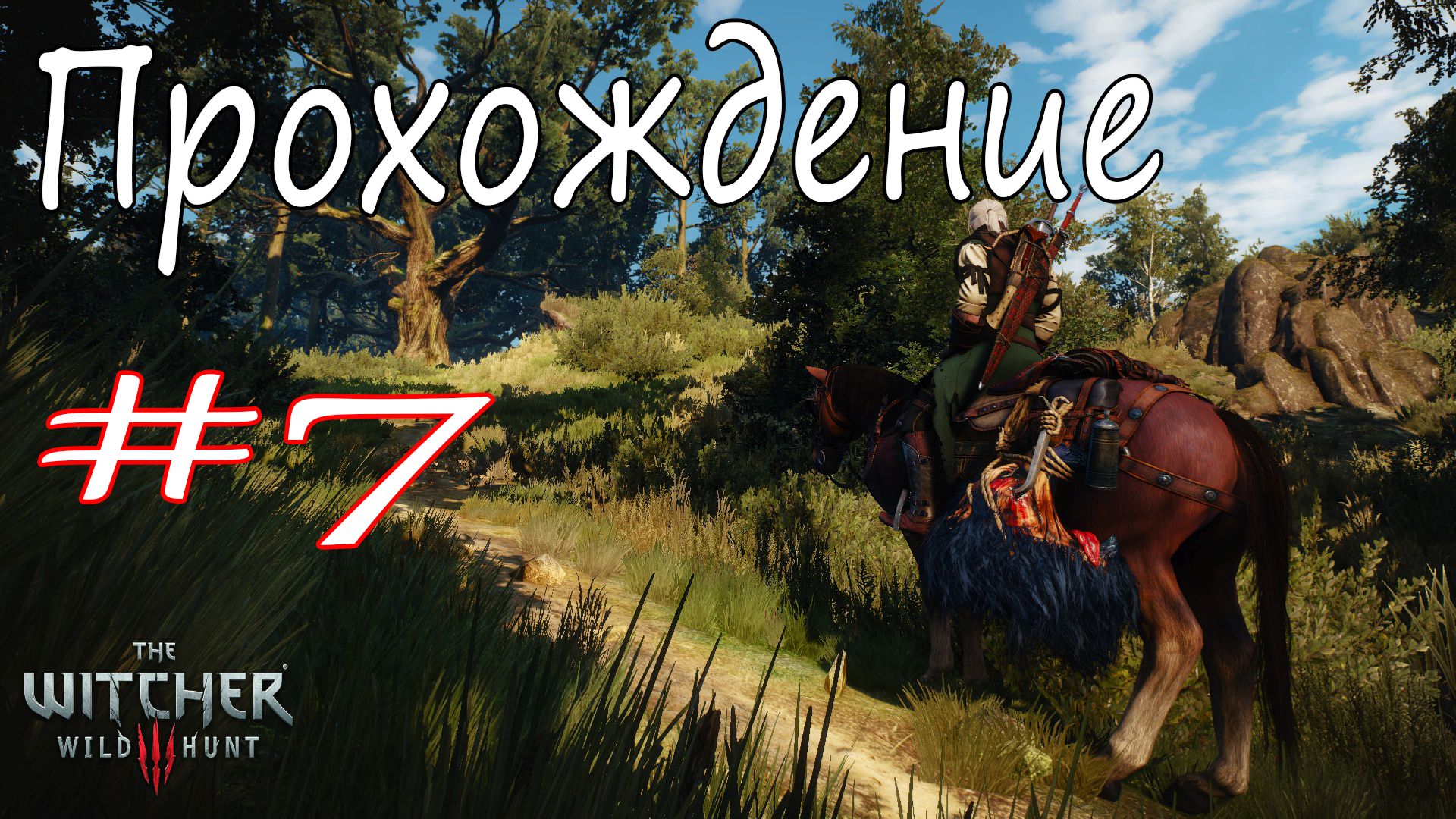Прохождение Ведьмак 3 Дикая охота. 7 серия смотреть онлайн