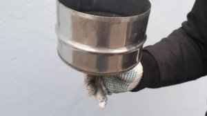 Как быстро прочистить дымоход!))