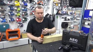 Обзор аккумуляторной отвертки AEG SE 3.6 Li