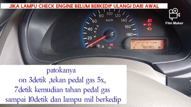 Cara Hapus DTC Matikan indikator check engine Datsun GO secara manual TANPA ALAT SCAN смотреть онлайн