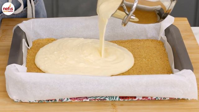 FIRIN YOK RİSK YOK! 💃🏻 Asla Çatlamayan Garanti Cheesecake Barlar смотреть онлайн