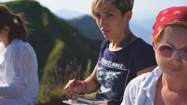 Art-camp, Арт лагерь "Цветные горы" на Роза Хутор