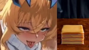 Barghest Cheese Slap meme