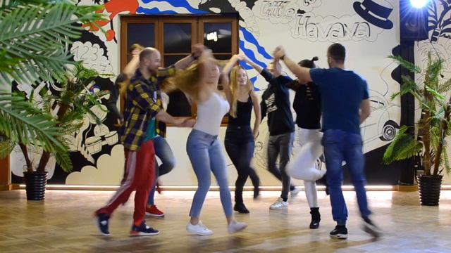 SALSA KUBAŃSKA - Rueda de Casino #1 смотреть онлайн