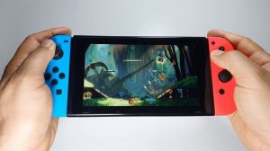 Hookbots Nintendo Switch handheld gameplay