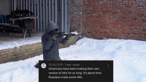 Новый Русский карабин ORSIS AR15J комментарии иностранцев.