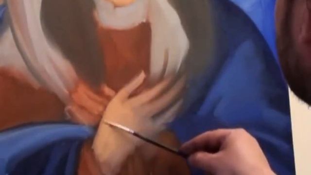 Icon Of The Virgin Tenderness_Учимся писать икону Богородицы смотреть онлайн