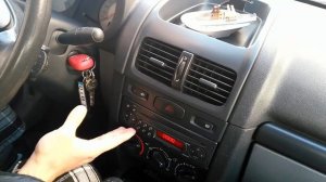 Renault Clio Symbol Teyp Kodu  Renault Clio 1,4 K7J Radio Code