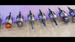 Раскрой ДСП высокоскоростной фрезой N-POL на обрабатывающем центре KDT KN-2408E.