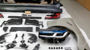 Рестайлинг BMW 5-Series F10 09-17 г в G38 2021 г #bmw #рестайлинг #обвес #тюнинг #бмв