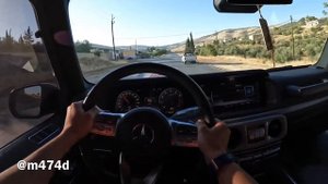 2023 Mercedes Benz G500 | POV DRIVE ON COUNTRYSIDE 4K by m474d