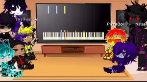 My Ocs react to RUSH E| Gacha Club