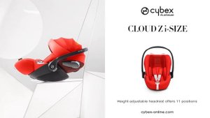 Преимущества Cybex Cloud Z i-Size | инфоргафика | ENG