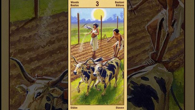 Таро Вечности. Карты Фараона Рамзеса (Ramses: Tarot of Eternity) Жезлы Туз - Шестерка смотреть онлайн