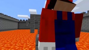 МАРИО ИГРАЕТ МАЙНКРАФТ