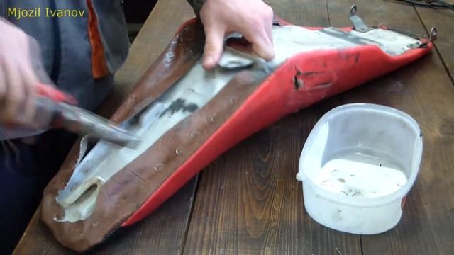 Будни в гараже №11 перетяжка сиденья кроссового\эндуро мотоцикла смотреть онлайн