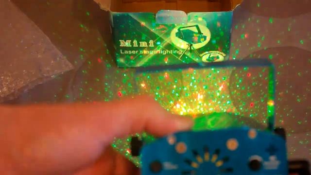 Мини лазер салют - stage lighting смотреть онлайн