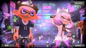 Go on Stage With the Marina & Pearl amiibo During Splatfest | Splatoon 2 Footage