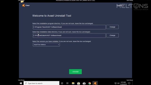 Uninstall Avast in Safe Mode! How to Remove Avast Anti-Virus Completely! смотреть онлайн