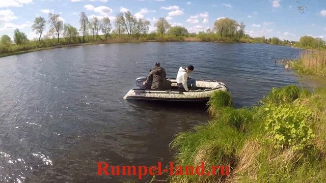 Лодка Полар Берд 360 НДНД с 4-тактным мотором Меркури 5 л.с. и Альфа 9.9 Макс смотреть онлайн