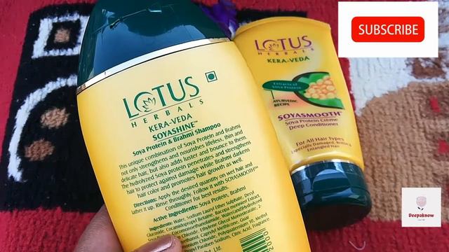 Lotus kera Veda shampoo and conditioner honest review|lotus shampoo review|deepa know. смотреть онлайн