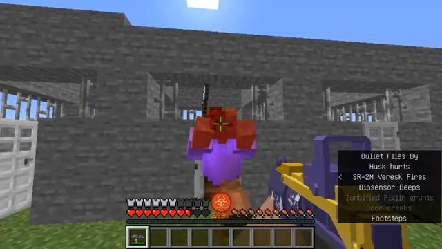 Testing AVA mod in Minecraft 12 - Biosensor (Zombie) and Controller Block смотреть онлайн