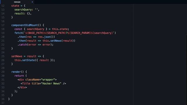 React JS #16 Работа с реальным API (React: work with API. Part I) смотреть онлайн